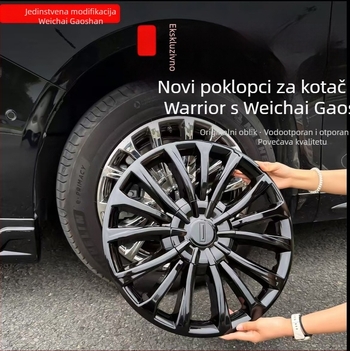 Set zaštitnih poklopaca hubova Wei Alpine 7/8/9 – Materijal: plastika, Univerzalna kompatibilnost, Porijeklo: Changzhou