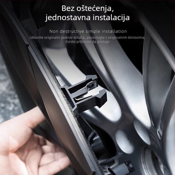 Poklop središnjeg kotača za Tesla Model 3 i Model Y — indukcijski turbinski poklop, opcijska verzija, dodaci za poklop centra guma