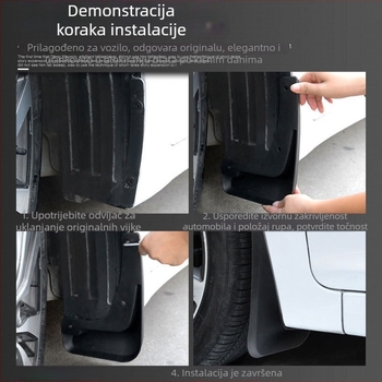 Blatnik za gumu za Dodge Special Car — PP mekani plast, model Special Fender