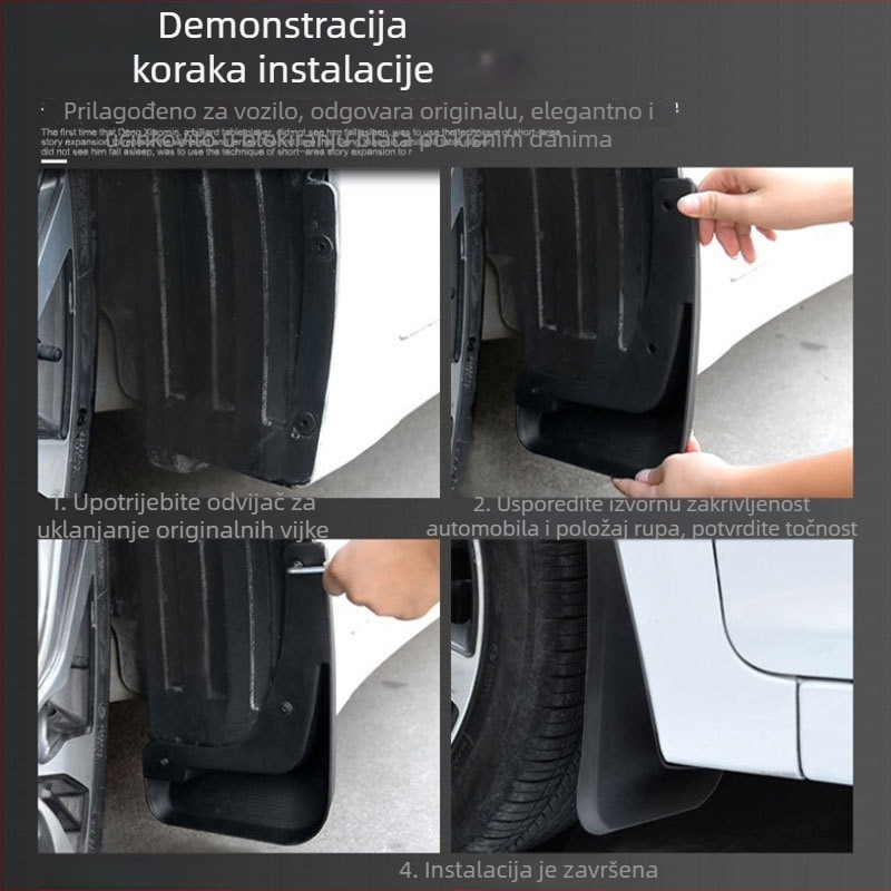 Blatnik za gumu za Dodge Special Car — PP mekani plast, model Special Fender
