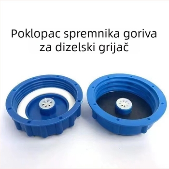 Bo Blue poklopac spremnika ulja za dizelski parkirni grijač, nepropusni, plastični