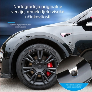 XLYL ABS poklopac za hub Tesla Model Y s punim rubom