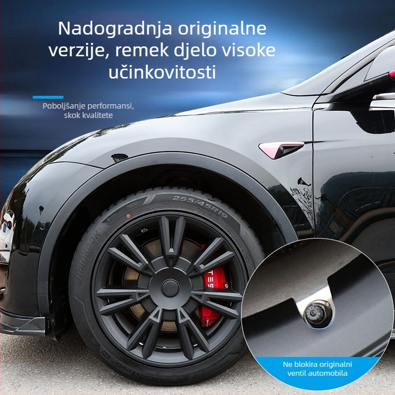 XLYL ABS poklopac za hub Tesla Model Y s punim rubom
