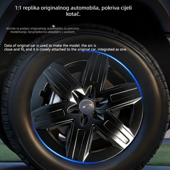 Poklopac središta kotača za Beijing BJ40 – plastika, podrijetlo Changzhou, univerzalna kompatibilnost, bez prilagodbe