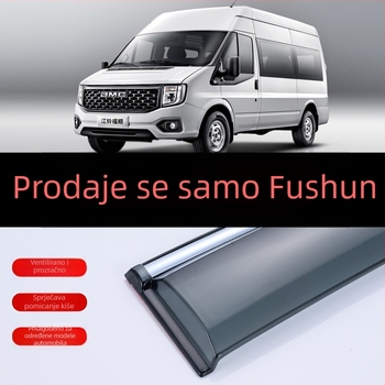 Kaitu kišna obrva za prozor automobila, organsko staklo, kompatibilno s JMC