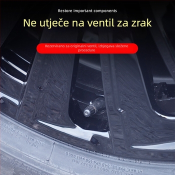 Dekorativna pokrovka sredine kotača za NIO L90 (Ledao L90), plastika, bez prilagodbi