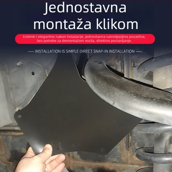 Prednji unutarnji zaštitnik blatnika – ABS, model 53886-35020, kompatibilan s Toyota Prado (03-17), prilagodljiva izrada