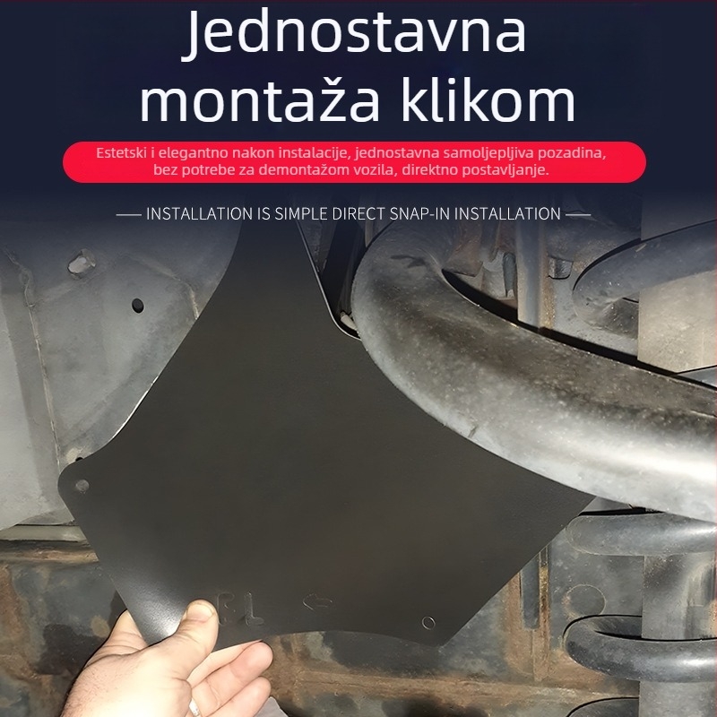 Prednji unutarnji zaštitnik blatnika – ABS, model 53886-35020, kompatibilan s Toyota Prado (03-17), prilagodljiva izrada