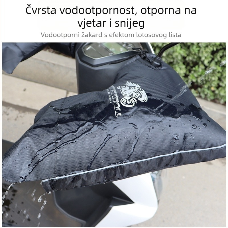 SINOLL navlake za ručke za električne skuter i motocikl – zimska toplina, vodootpornost, Oxford platno, ispis logotipa dostupan, privatna marka moguća