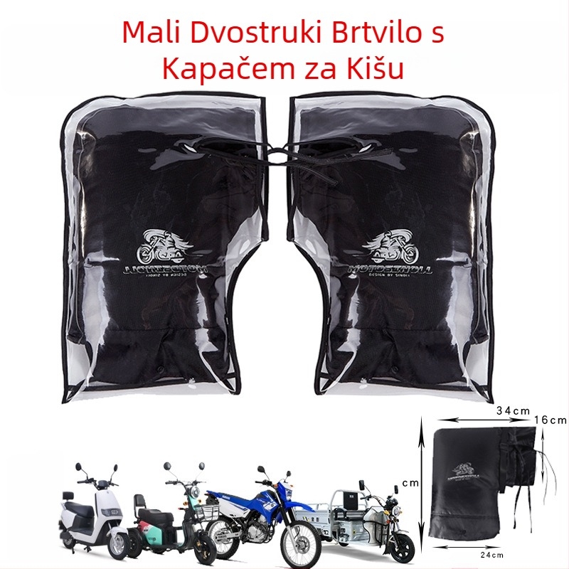 SINOLL navlake za ručke za električne skuter i motocikl – zimska toplina, vodootpornost, Oxford platno, ispis logotipa dostupan, privatna marka moguća