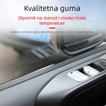 Kzs automobil prozorsko brtvilo BJ40 | gumeni brtvilo za prozor, kompatibilno sa podizanjem stakla, smanjenje vibracija i buke