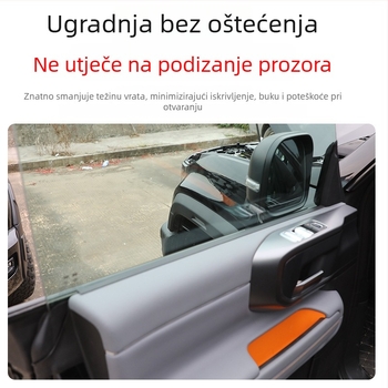 Kzs automobil prozorsko brtvilo BJ40 | gumeni brtvilo za prozor, kompatibilno sa podizanjem stakla, smanjenje vibracija i buke