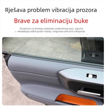 Kzs automobil prozorsko brtvilo BJ40 | gumeni brtvilo za prozor, kompatibilno sa podizanjem stakla, smanjenje vibracija i buke