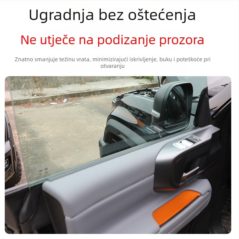 Kzs automobil prozorsko brtvilo BJ40 | gumeni brtvilo za prozor, kompatibilno sa podizanjem stakla, smanjenje vibracija i buke