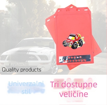 Univerzalni off-road blatnik za kamione, prošireni mekani gumeni blatnik