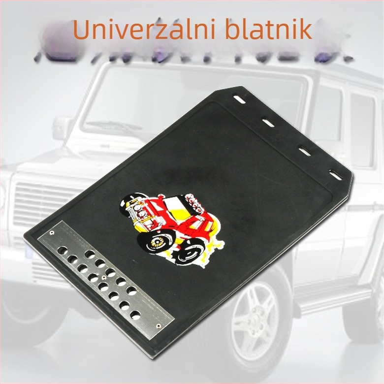 Univerzalni off-road blatnik za kamione, prošireni mekani gumeni blatnik