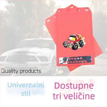 Univerzalni blatnik za auto, za terensko vozilo, prošireni blatnik od mekanog gumastog materijala