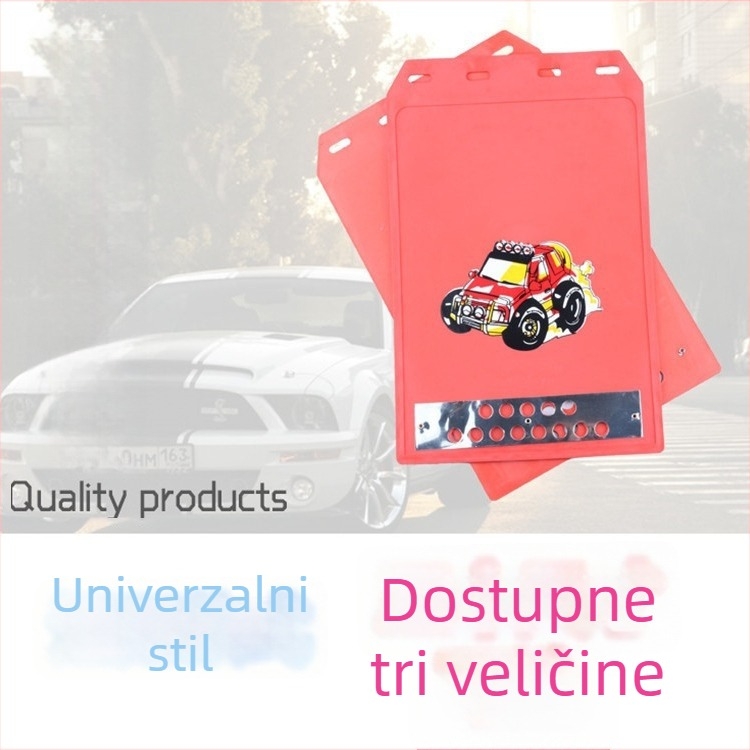 Univerzalni blatnik za auto, za terensko vozilo, prošireni blatnik od mekanog gumastog materijala