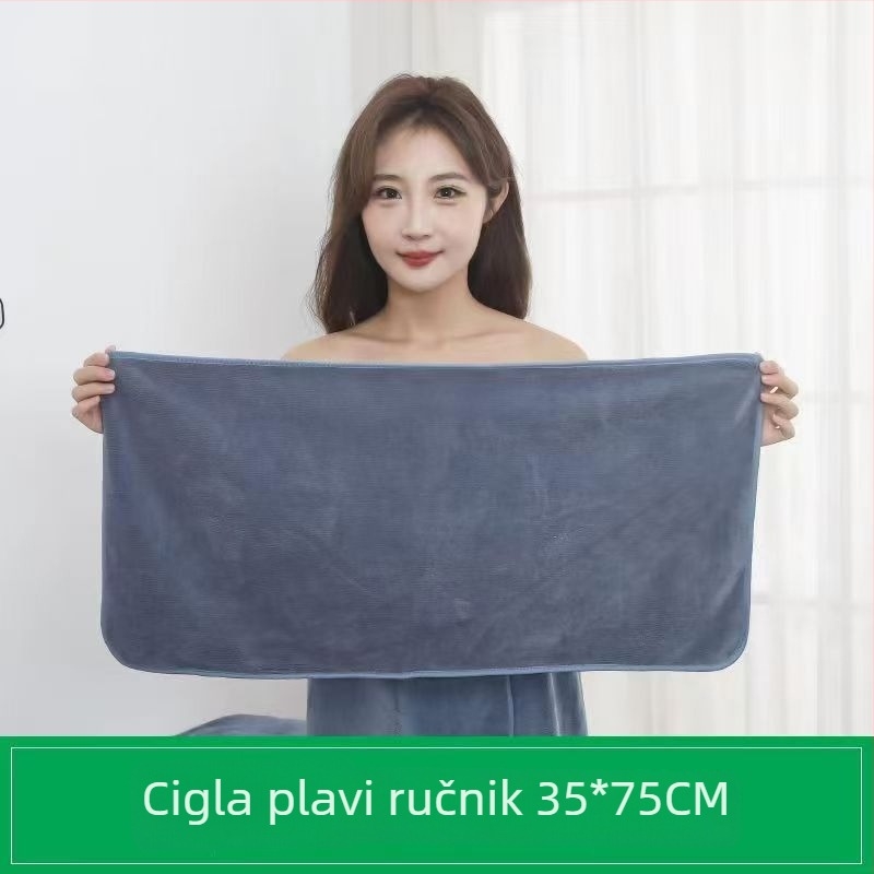 Ručnik za čišćenje lica od mikrovlakana, s logom, 110 g, mješavina vlakana, proces kukičanja