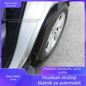 Unutarnja obloga stražnjeg blatnika za Toyota RAV4 2020-2024, plastična