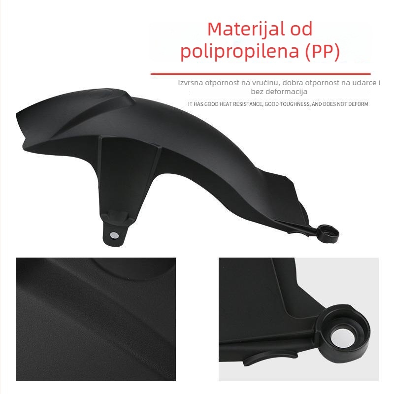 ABS plastični stražnji blatnik za Yamaha NMAX155, model 6668, debelog dizajna