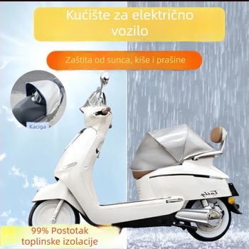 Navlaka za sjedalo električnog motocikla od Oxford tkanine, za sve sezone, bez logotipa