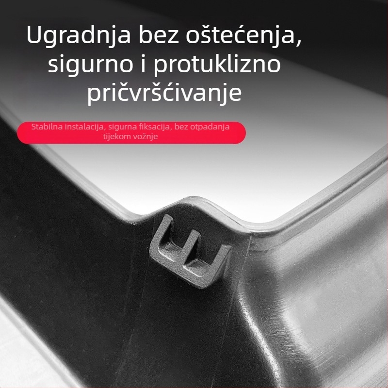 ABS poklopac za hubu kotača za Tesla Model 3, prilagodljiv, kompatibilan s Model 3, zaštitni prsten