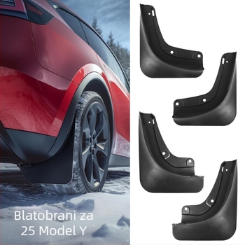 Blatnik za gume Tesla Model Y 2025 – plastika, kompatibilan s automatskim prijenosom