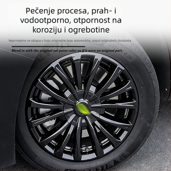 Set kapica za poklopce kotača i zaštitne navlake za gume, univerzalna vozila, plastični materijal, broj proizvoda ltao773914956958, marka No Brand, kompatibilno s drugim modelima vozila.