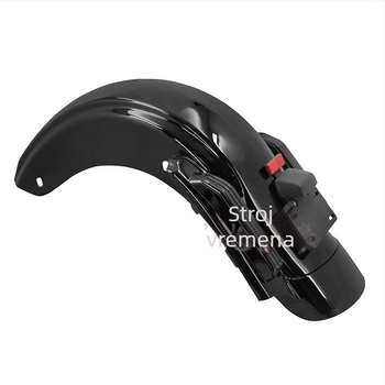 Zadnji blatnik s LED svjetlima za Harley-Davidson Road King, CVO-stil, dvostruka svjetla, 2014–2023