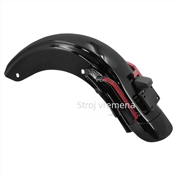 Zadnji blatnik s LED svjetlima za Harley-Davidson Road King, CVO-stil, dvostruka svjetla, 2014–2023