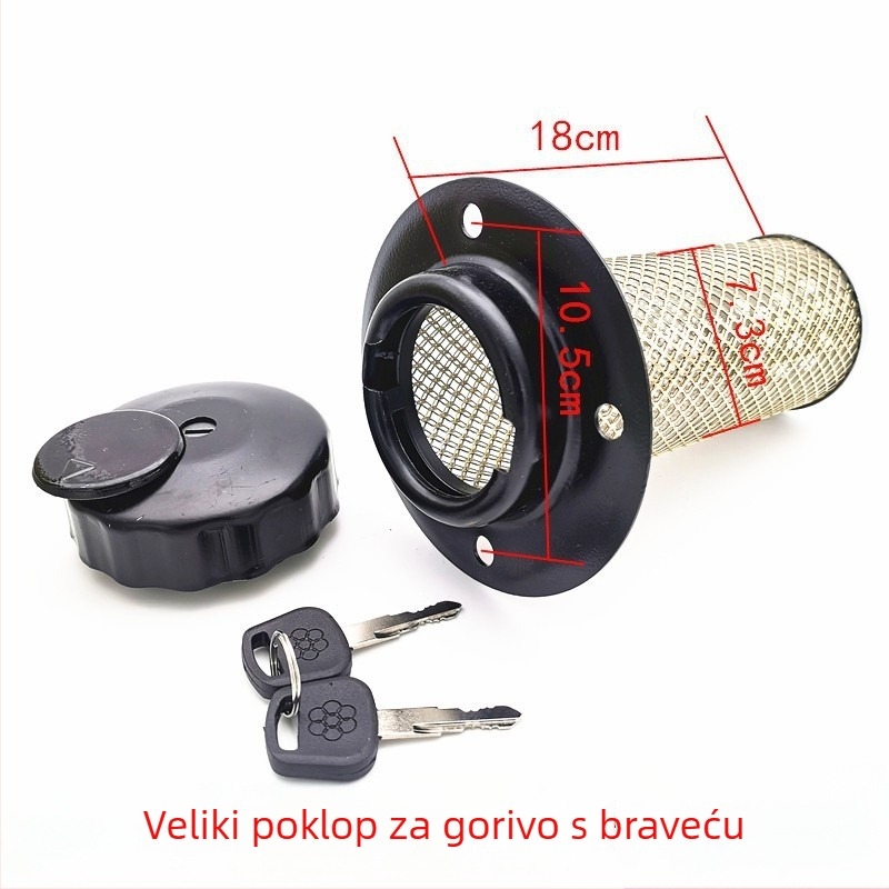 Poklopac spremnika goriva viljuškara, filtr utovarivača, mali dijelovi za viljuškara, sklop poklopca dizelskog spremnika i hidrauličkog ulja Mingyu Lugong