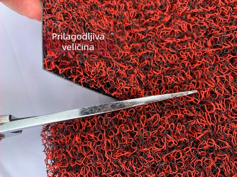 PVC prostirka za pod kamione i električne tricikle, univerzalno prilagodljiva rezom, jedan komad tepiha