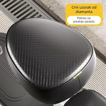 Navlaka za sjedalo električnog bicikla, vodootporna, za sve sezone, kožna površina, punilo od sintetičkih vlakana, originalno šivanje