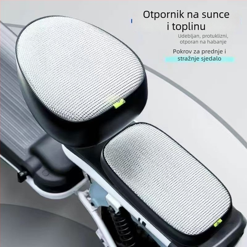 Navlaka za sjedalo električnog bicikla, vodootporna, za sve sezone, kožna površina, punilo od sintetičkih vlakana, originalno šivanje