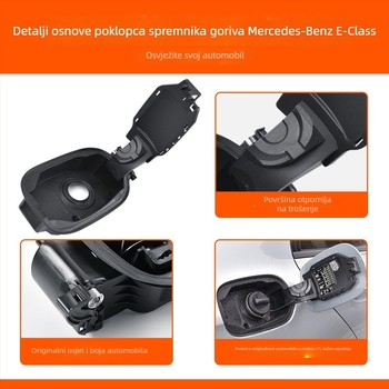 Osnova vanjskog poklopca spremnika goriva za Mercedes-Benz E-Klasu W213 - ABS, 2016-2023, Značka Good tool desing/gudisai