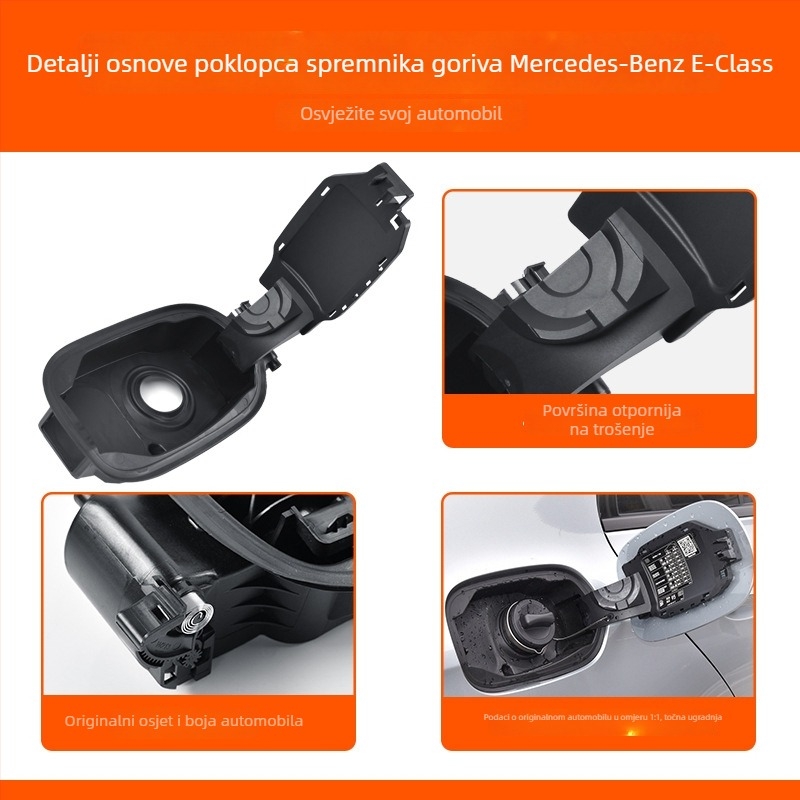 Osnova vanjskog poklopca spremnika goriva za Mercedes-Benz E-Klasu W213 - ABS, 2016-2023, Značka Good tool desing/gudisai