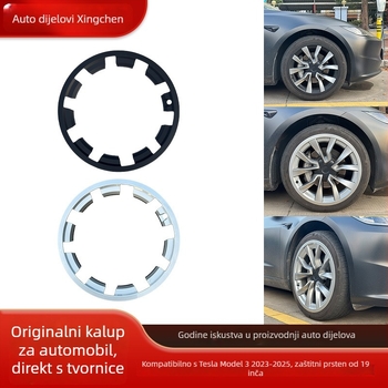 Kružni zaštitnik hub kotača za Tesla Model 3 | Materijal: ABS+PC | Podrijetlo: Jiangsu | Marka: Danyang Xingchen