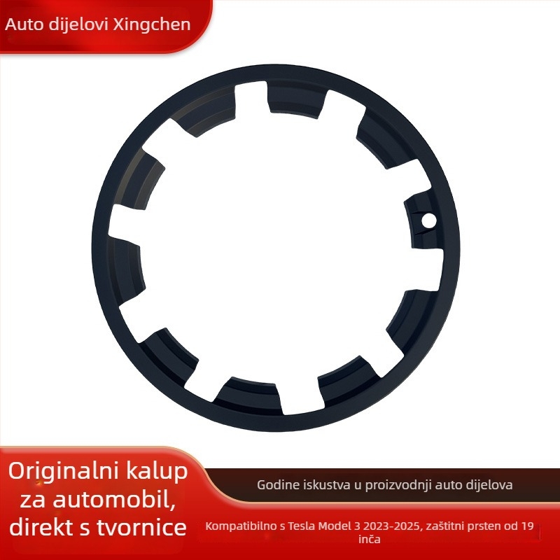 Kružni zaštitnik hub kotača za Tesla Model 3 | Materijal: ABS+PC | Podrijetlo: Jiangsu | Marka: Danyang Xingchen