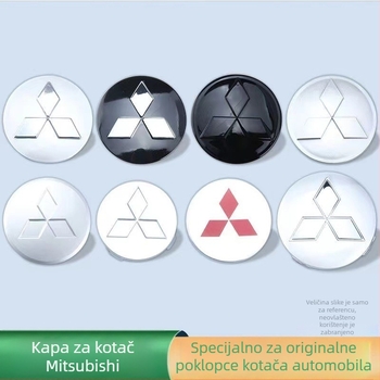 Poklop središnjeg otvora kotača za Mitsubishi, plastični, prilagodljiv