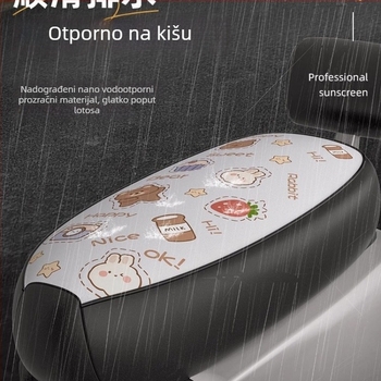 Navlaka za sjedalo električnog vozila - PU materijal, vodootporna, UV zaštita, universalna prilagodba, pogodna za sve sezone