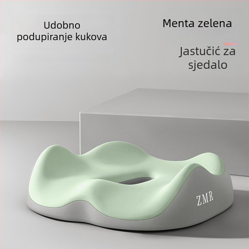 Jastučić za sjedenje za dekompresiju kostrčice uz zaštitu sakralne regije