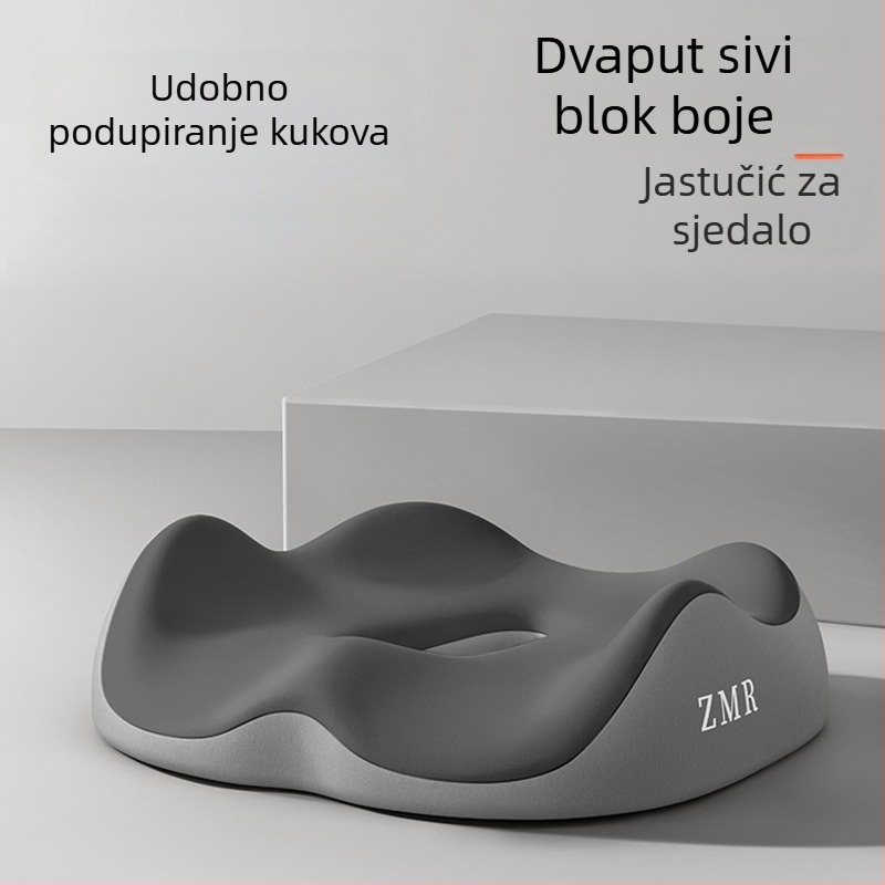 Jastučić za sjedenje za dekompresiju kostrčice uz zaštitu sakralne regije