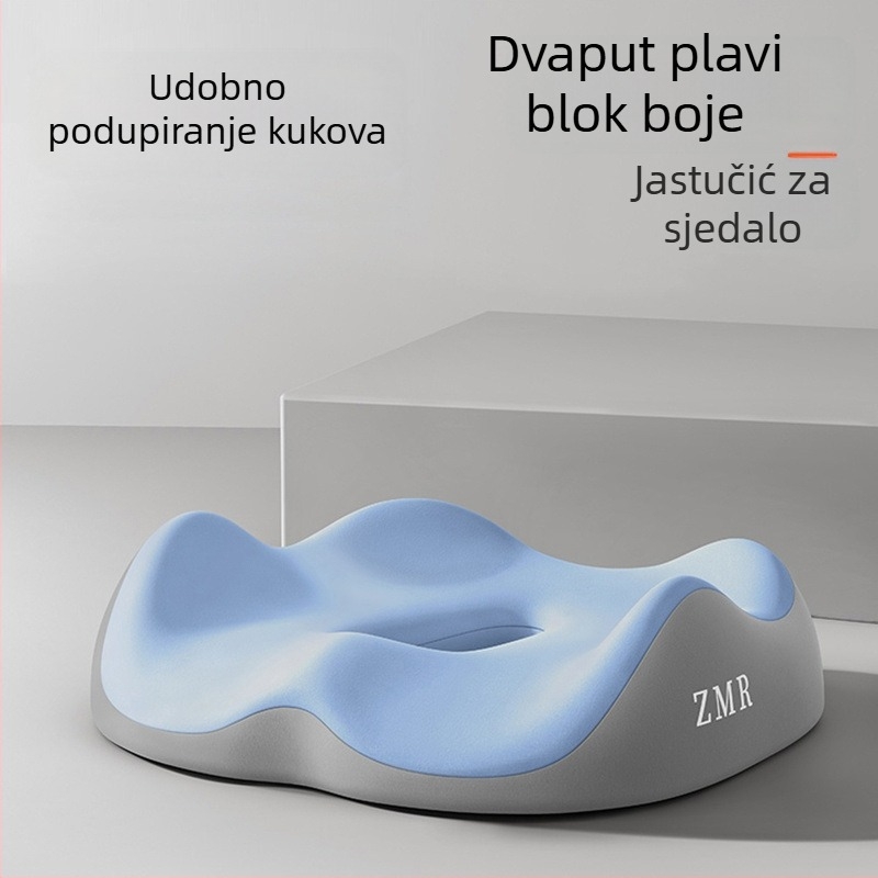 Jastučić za sjedenje za dekompresiju kostrčice uz zaštitu sakralne regije