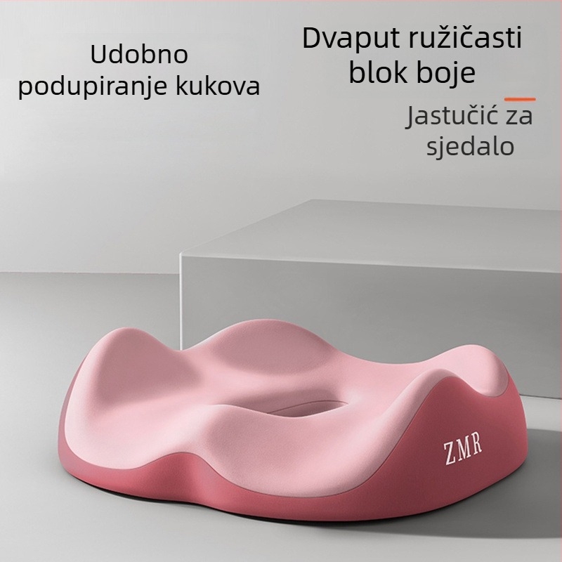 Jastučić za sjedenje za dekompresiju kostrčice uz zaštitu sakralne regije