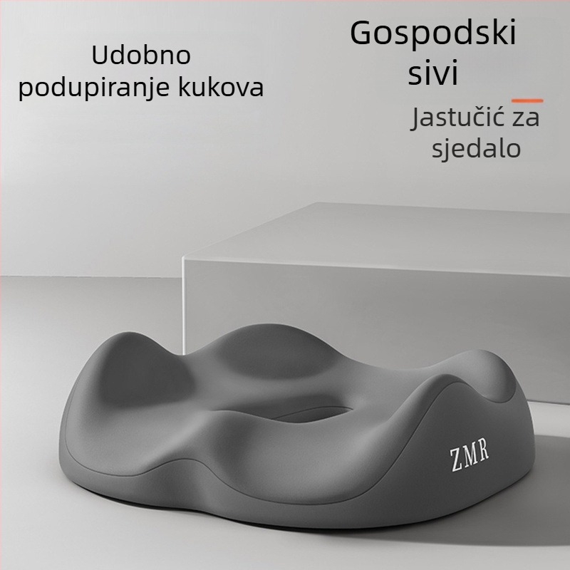 Jastučić za sjedenje za dekompresiju kostrčice uz zaštitu sakralne regije