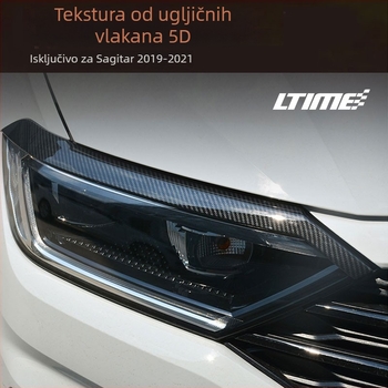 Dekorativne naljepnice za svjetla VW Sagitar 2019–2021, Osin, ABS