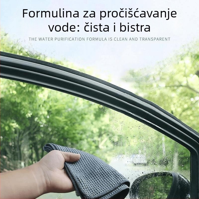 Čistač unutarnjih stakla automobila (Značka: Jie dirty beauty; Prednje unutarnje staklo; Uklanja masnu filmu i mrlje; Protiv zamagljivanja)