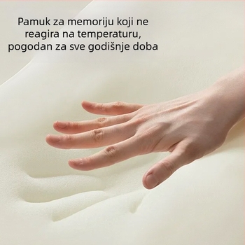 Nestling jastuk za sjedenje s memorijskom pjenom, poliester, prozračan, za uredski stolac, dnevni boravak, studij i restoran