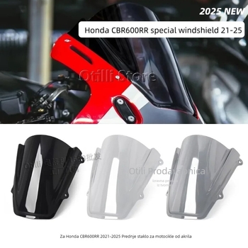 Akrilni prednji vjetrobran za Honda CBR600RR 2021-2025 motocikl